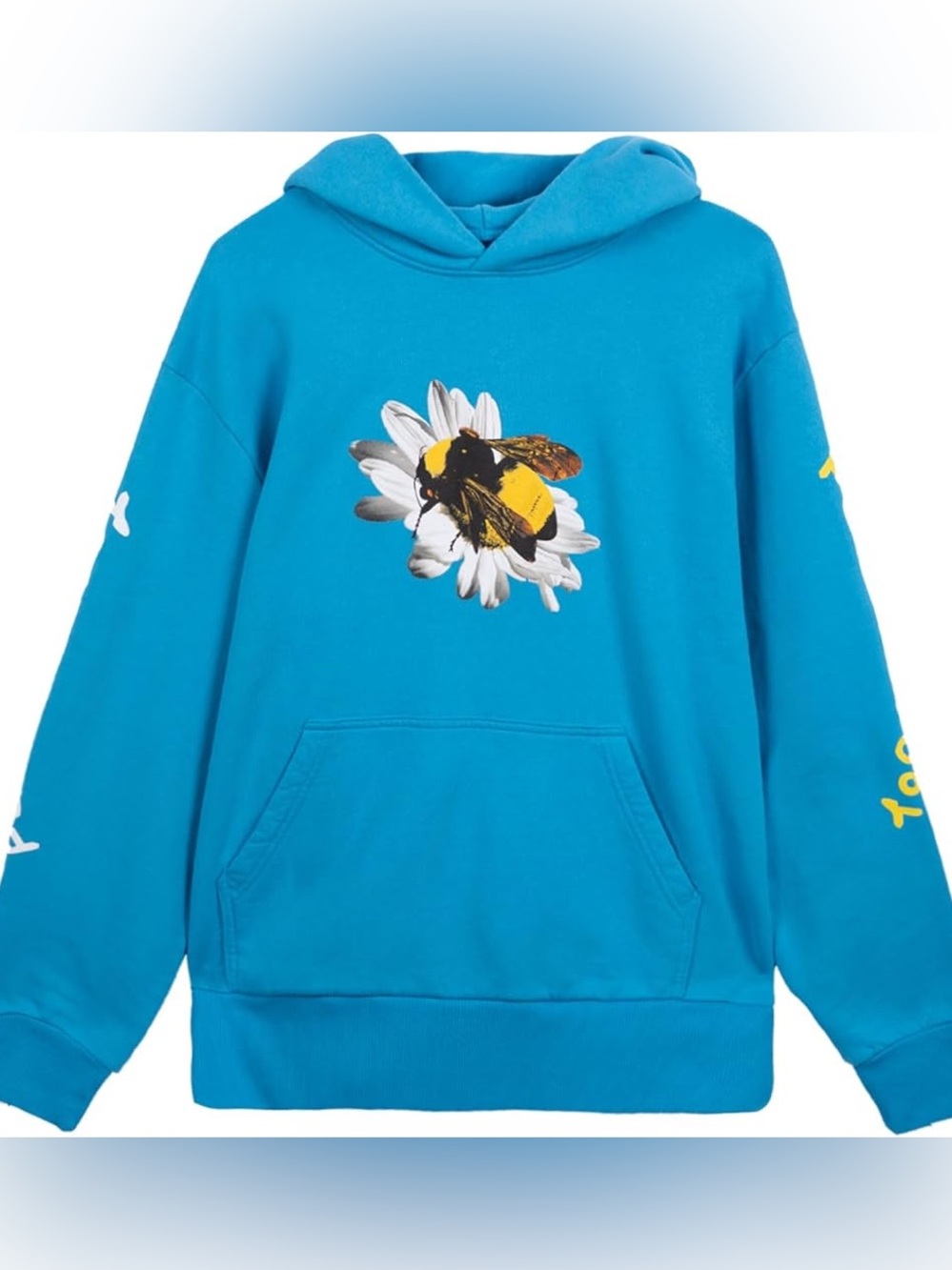 Tyler The Creator Flower Boy Blue Hoodie Sweatshirt XXL Bee Daisy Cotton
